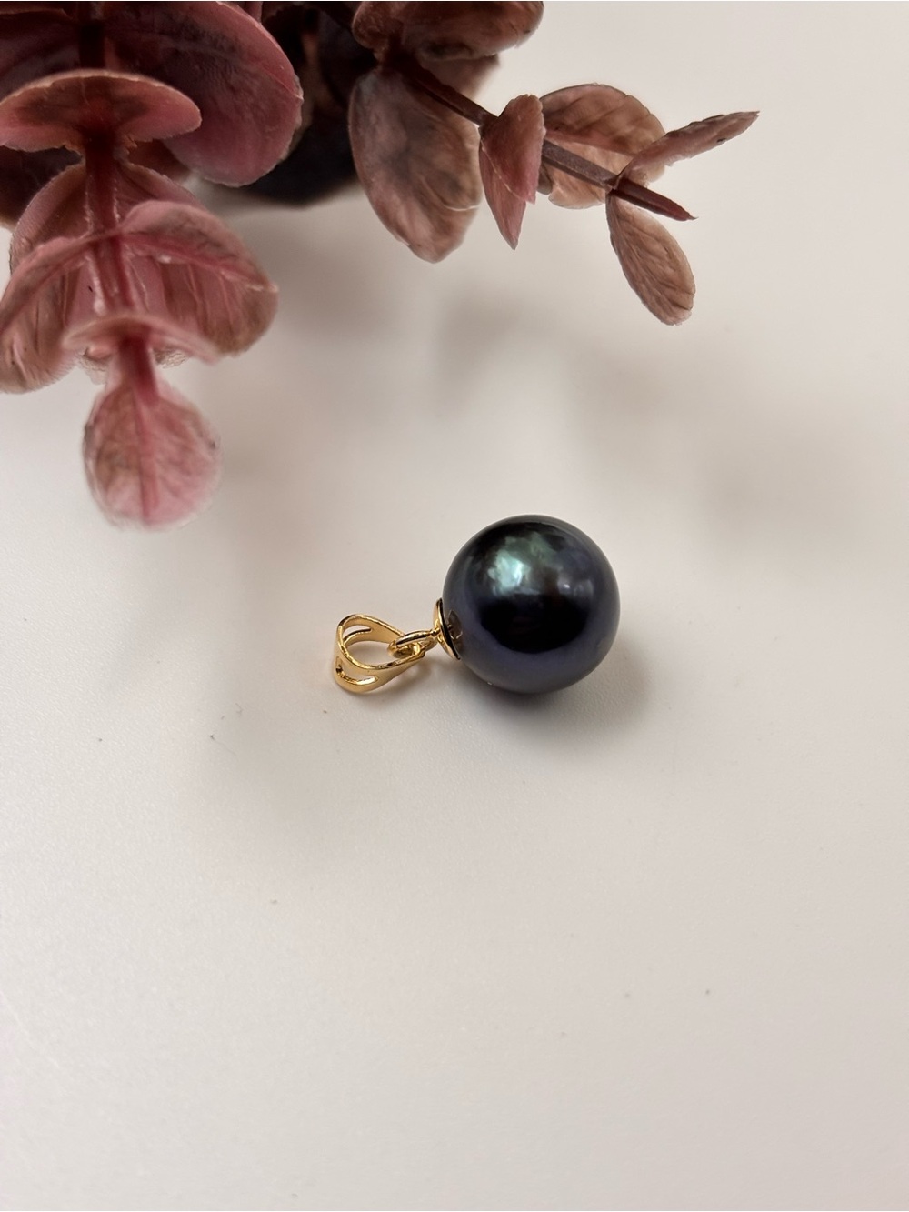 Tahitian Pearl Pendant 14K Gold